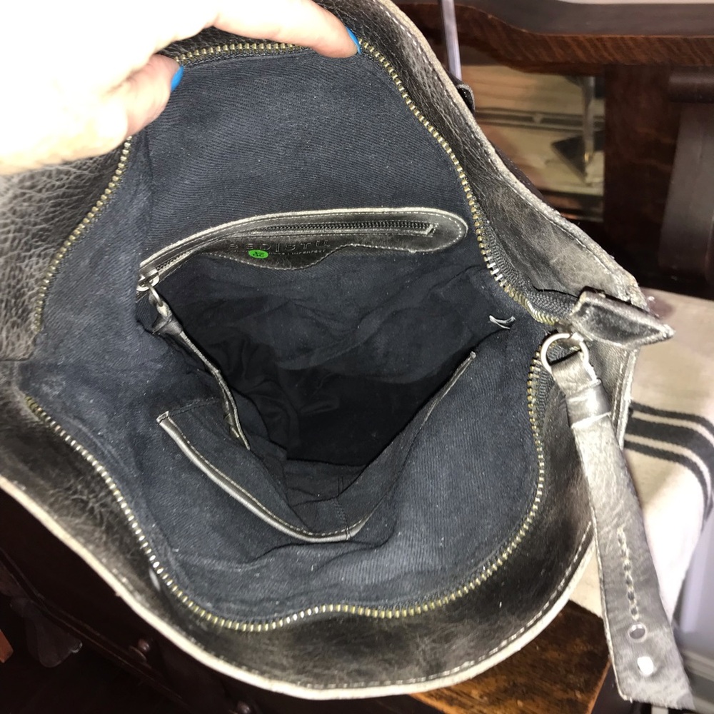 NWT Bed Stu Howie Leather Backpack Black Lux Rustic Retail $365 - Picture 14 of 16